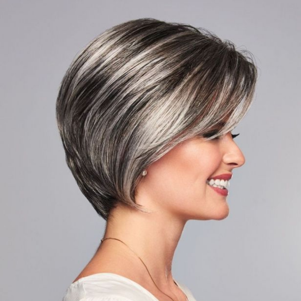 Gabor Wig - salt and pepper short bob